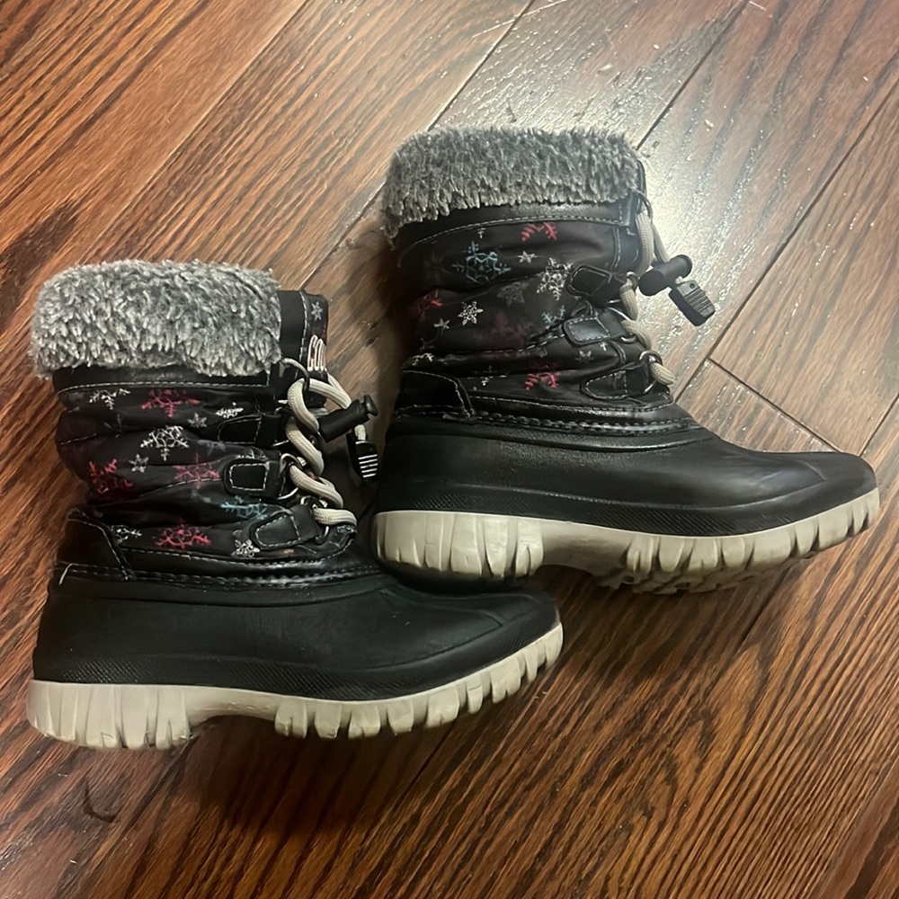 Cougar Carly toddler girl winter snow boots size US 11
